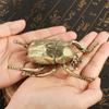 Metal Animal Statues Figurines Retro Cicada Statue Figurines Sculptures Tabletop Centerpieces Home Decors Collectibles