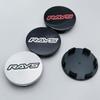 4 stuks/set 51mm 46mm Rays Logo Embleem Badge Auto Wielnaafdopjes Wielnaafdoppen Velg Naafkap Stofkap Vervanging Auto Accessoires