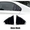Compatible For Volkswagen Jetta MK6 2012 2013 2014 2015 2016 2017 2018 Car Rear Window Louver Shutter Cover Side Vent Blinds Trim Sticker(Carbon
