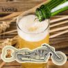 Kreative Nachahmung Retro Motorrad Flaschenöffner, Zinklegierung Bieröffner Geburtstag Weihnachten Festival Geschenk