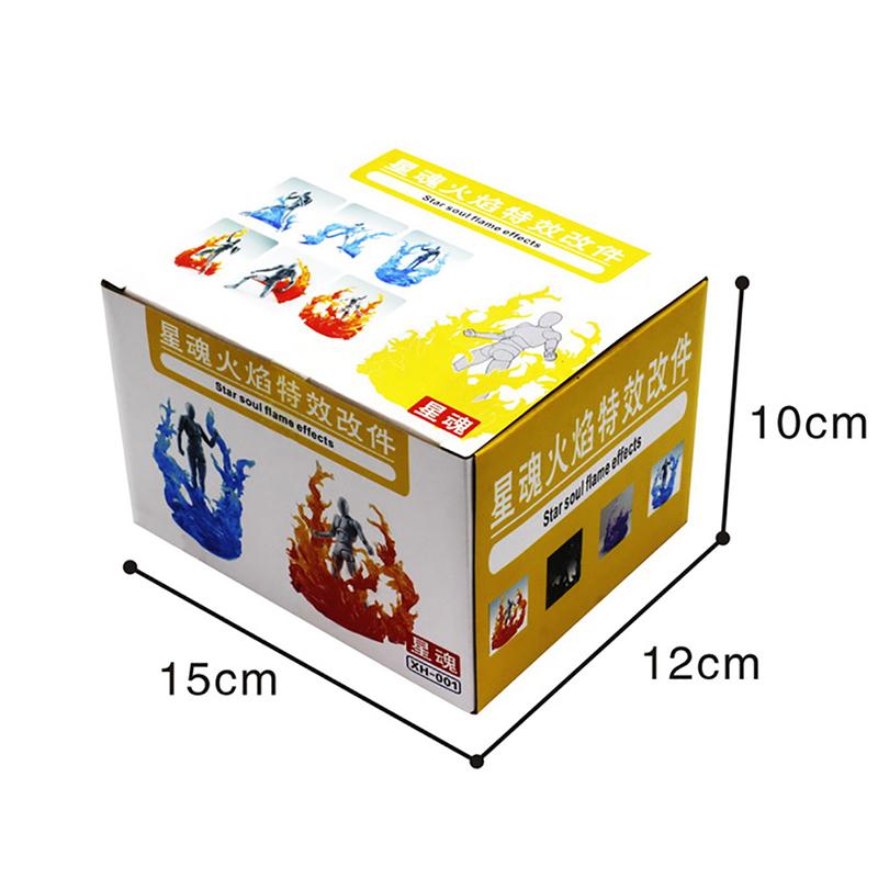 Flame Impact Effect Impact Model Action Figure Special Effect Action Accessories