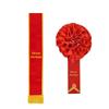 Military Commendation Red Flower and Sash