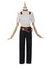Jujutsu Kaisen Hoshikage Kira Off-Shoulder Cosplay Set: Cropped Top, Black Trousers, Belt & Accessories