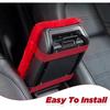 SEG Direct Auto Center Console Cover, Furry Car Armrest Cover, Soft Fluffy Middle Console Pad, Car Armrest Seat Box Cover For Women Men, Universal