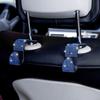 Multi-functional Car Storage Hook With Creative Sparkling Hidden Hook For Car Seat Back Lightweight Luxury Style White Diamond 1 Pack)