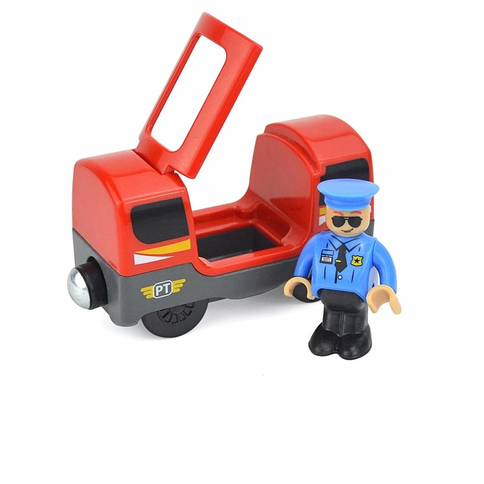 Tutti i Tipi di Personaggi Bambolotti Uomini Piccoli Accessori Ferrovia in Legno Famiglia Lavoratore Polizia Medico Figure Adatto Per Biro Giocattoli in Legno