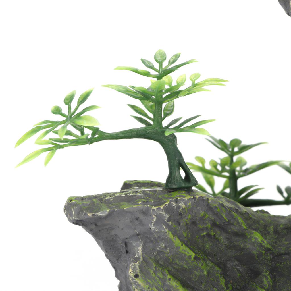 Simulation Resin Rockery Shape Fish Tank Aquarium Ornaments Decor