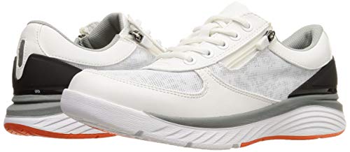 Locowalk LW-1001 Lightweight Women's Locotre Walking Shoes, Size 00, White, 22.0 Cm, 3E