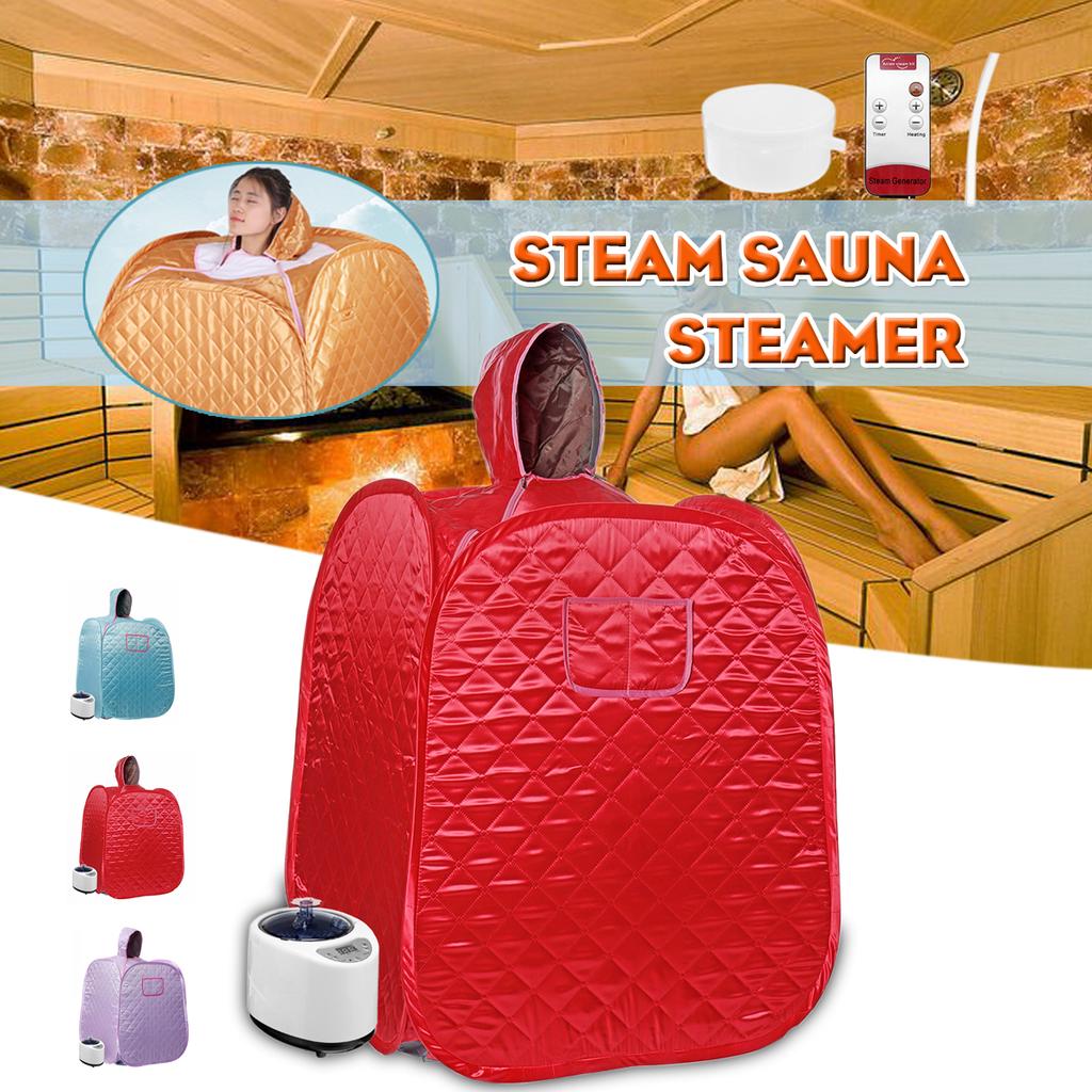 Buy Steam Sauna 2.68L Portable Spa Room Benefit Slimming Full Body
