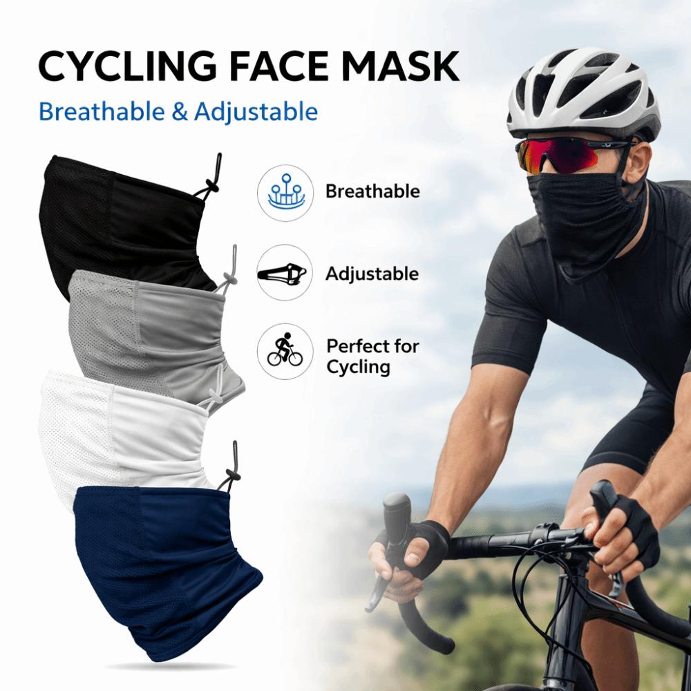 Light Cool Face Scarf Wind Outdoor Ice Silk Mask New Cycling Masks  Cycling