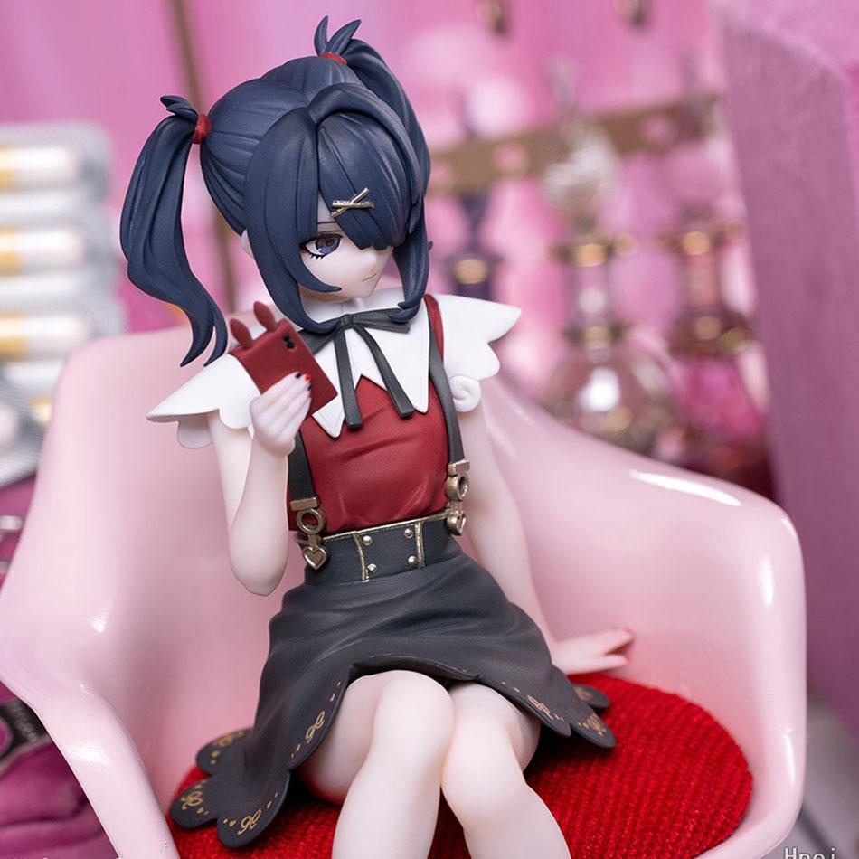 13CM Anime NEEDY GIRL OVERDOSE Small Seat Series Figure KAnge Animation Model Toy Gift Collection Decoration Ornaments