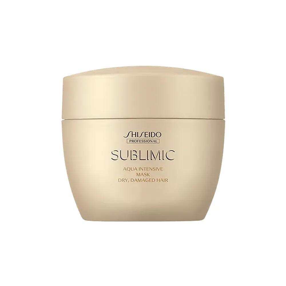 Shiseido Sublimic Aqua Intensive Maske (TROCKEN) 200ml Für trockenes und geschädigtes Haar