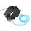 Wall Mounted Air Conditioning Cleaning Cover Bag with Drain Pipe for 1?1.5P Air Conditioner Black