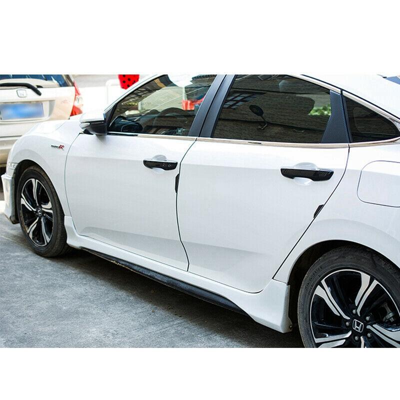 Upgrade For Honda/Civic 10th 2016 2017 2018 Car Door Handle Covers Auto Overlay Trim Stickers Car Tuning
