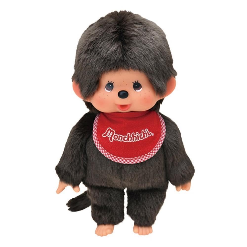 Sekiguchi Monchhichi Premium Standard Medium Brown Doll 251063 H26 x W16 x D10cm Boy's
