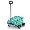Small Dog Stroller Portable 360 ° Rotate Trolley Multifinonal Chihuahuas Pet Dog Carriers Supplies Folding Cart with Wheels
