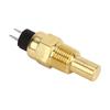 Water Temperature Sensor 3/8NPT 3W Overheating Alarm Engine Coolant Temp Transducer for Diesel Gener