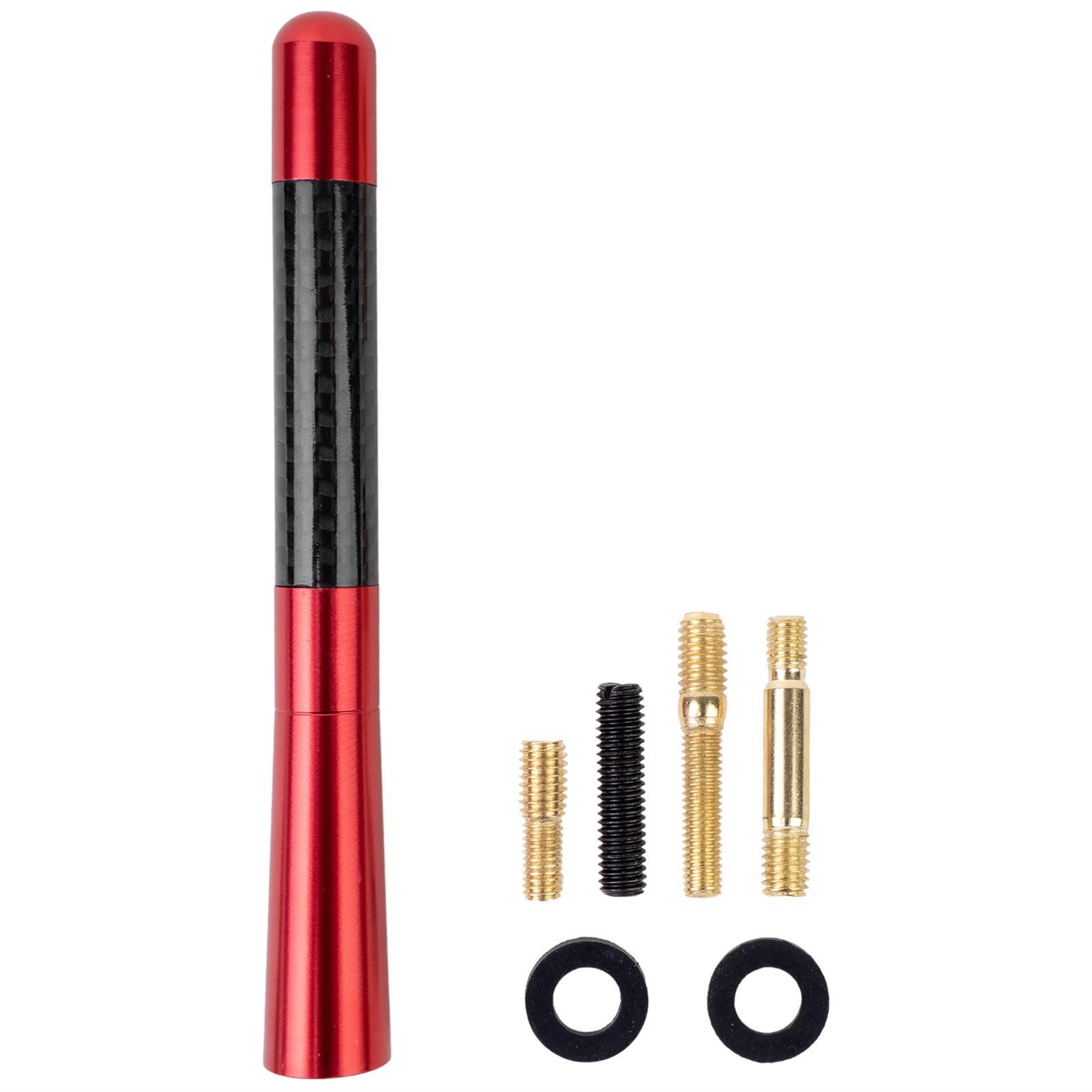 

Автомобільна AM-антена Автомобільні FM-антени Приймачі для вантажівок із чорним покриттям із вуглецевого волокна Антени для вантажівок Приймач із вуглецевого волокна червоний