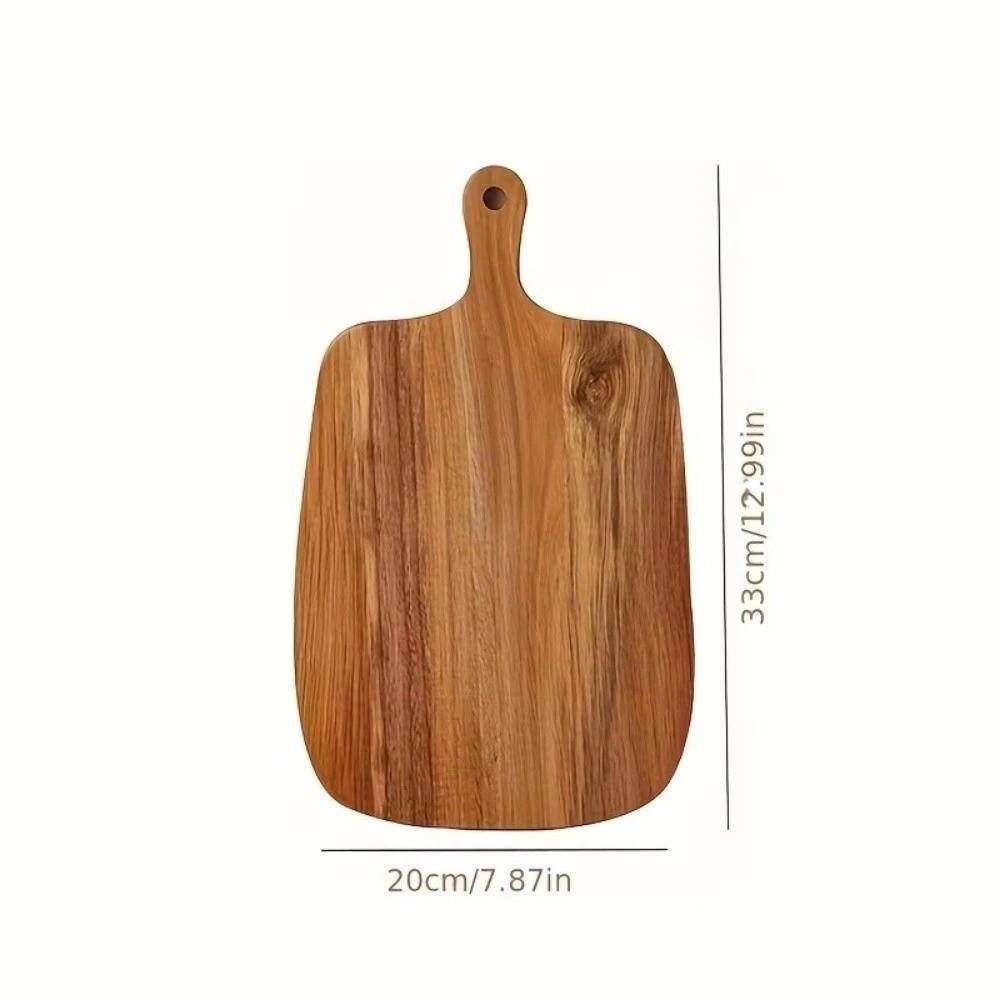 Food-Safe Cutting Board with Handle Bread Board New Fruit Board  For Fish Cheese Bread Desserts