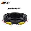 Car Rear View Camera RCA Wire 6m 10m 15m 20m Video Cable For Vehicle Reverse Multimedia Monitor Extension AV Cord Accessary