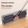 38cm Clip Cloth Flat Mop with 4 Refills