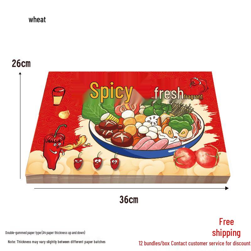 Disposable Restaurant Placemat Paper