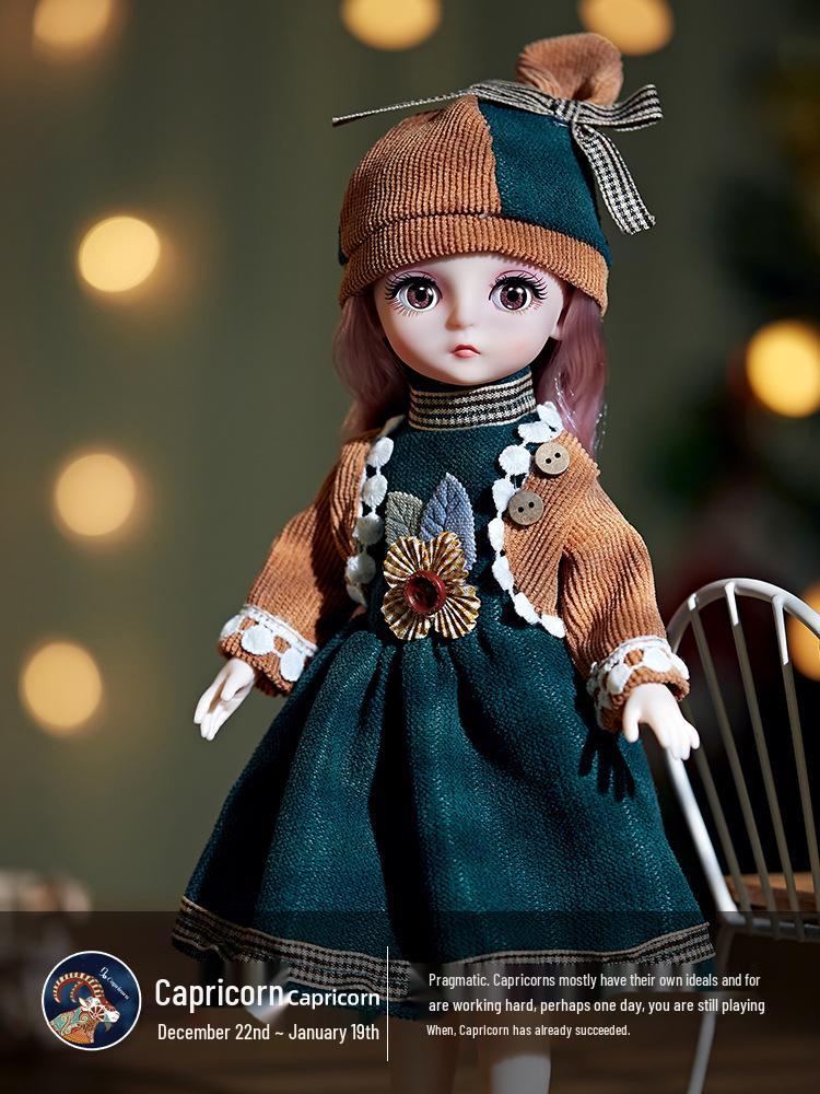 DIY Princess Constellations Vinyl Doll - 13 Joint Movable Toy