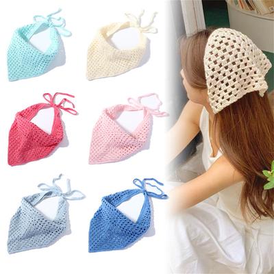 Χειροποίητο Πλεκτό Μαντήλι Κεφαλής Πολυτελές Τουρμπάνι Για Γυναίκες Κορίτσια Κεφαλόδεσμος Μόδα Ελαστικές Αθλητικές Μπάντες Μαλλιών Υφασμάτινα Γυναικεία Κεφαλόδεσμα