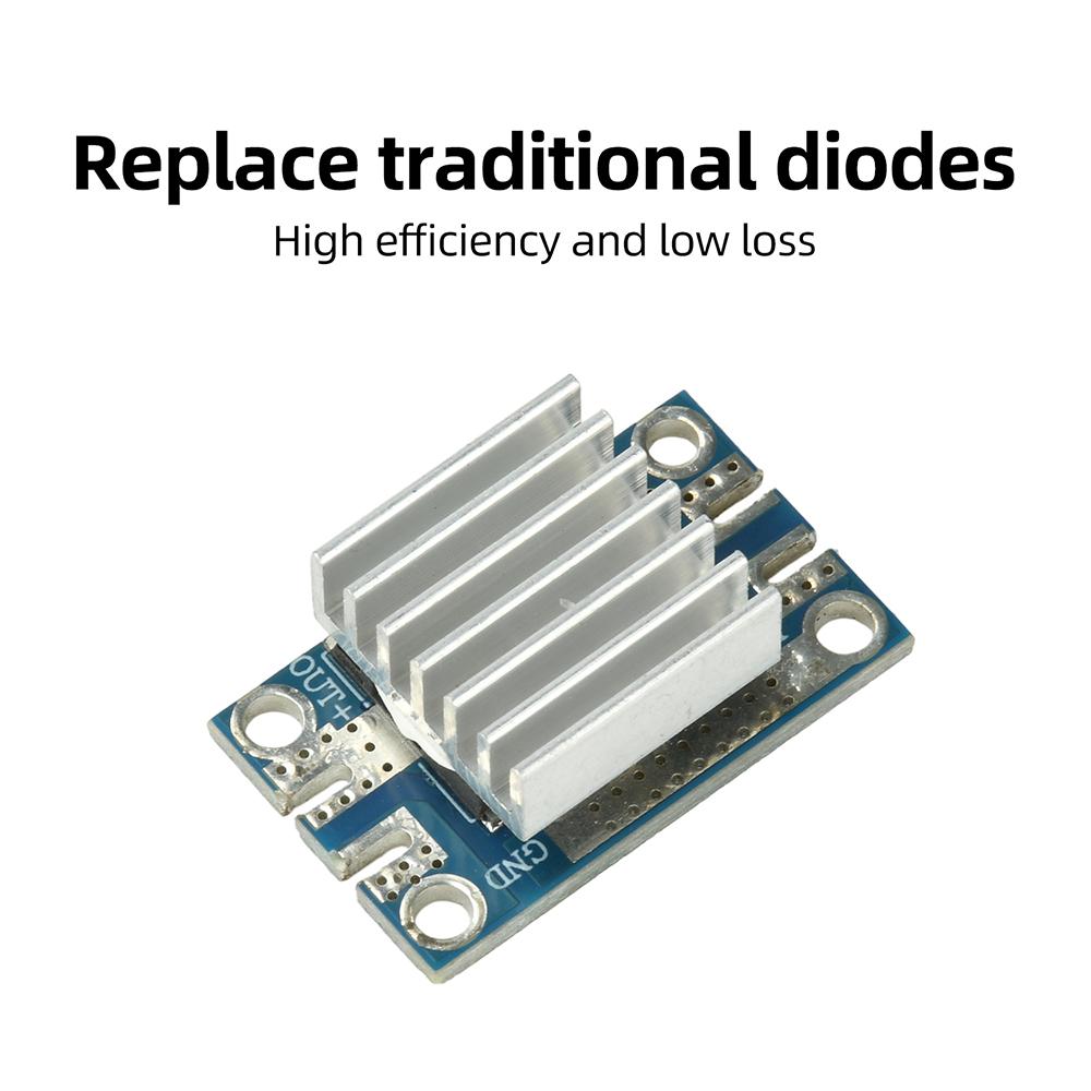 50A/70A High-Current Ideal Diode Module with Wide DC 4-90V Voltage Range and Solar Backfeed Protection for Solar Charging System