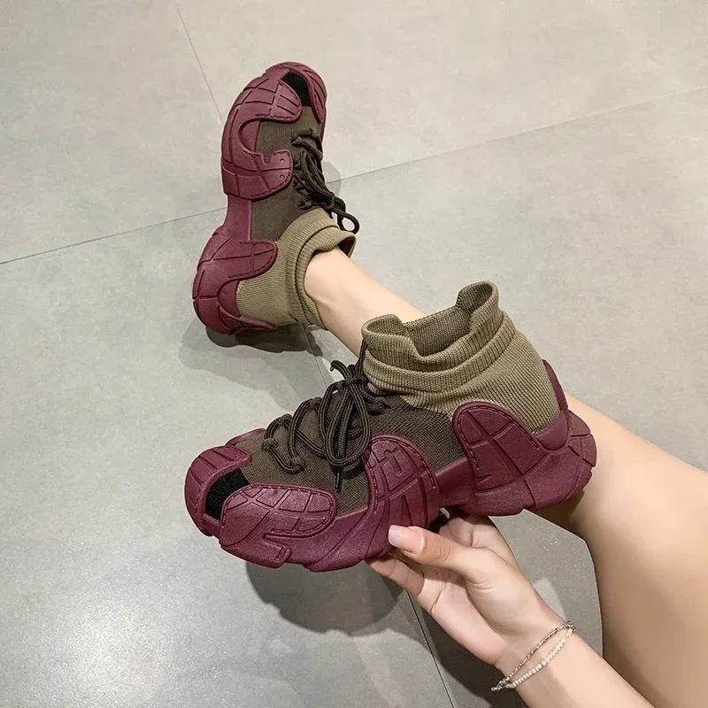 Fashion Womens Sneakers Shoes 2024 Fashion Shoes Tennis Female Women's Heels Woman-shoes Platform Designer Trainers Woman's Thick