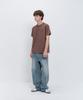 PSSHOPPER Basic Cool Skin Short Sleeve T-Shirt [Brown]