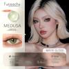 FUNSACHY 2pcs Green Contact Lenses Natural Beauty High Quality Colored Lens Beauty Cosmetics Makeup Pupils Eye Contacts Yearly