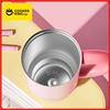 COOKER KING Large Capacity Thermal Tumbler Coffee Cup with Handle 810ml Thermos cup 316 Stainless Steel Straw Insulated Ice Cup
