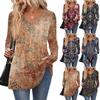 Women's Fashion Casual Long Sleeve Solid Color Shirt Women's V-Neck Tops