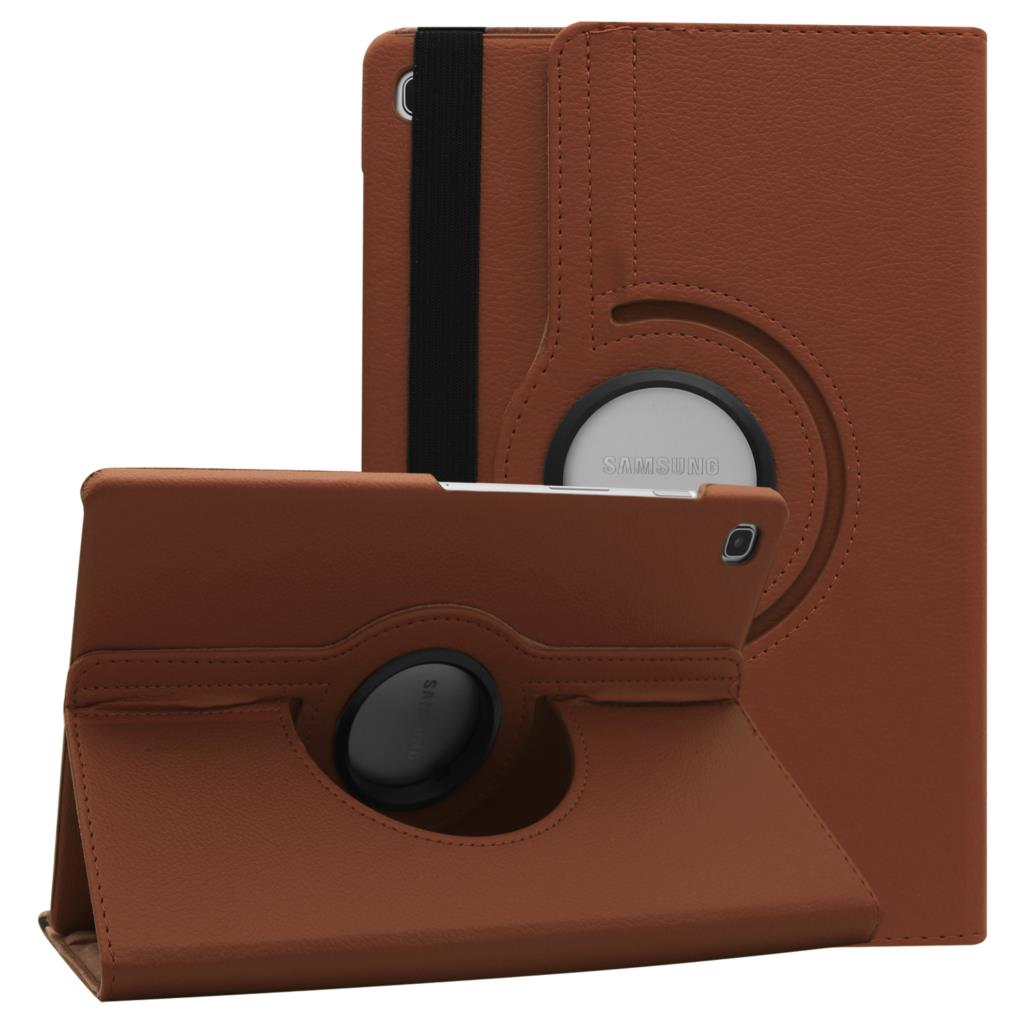 Tablet-Hülle für Samsung Galaxy P5100 N8000 T110 P600 T800 T330 T350 T550 T715 T815 T560 Klappständer Drehbar Lederhülle Schale