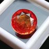 Sapphire Ceylon Fanta Orange Natural 10 Ct Round Cut Fabulous Gemstone