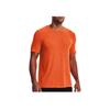 Under Armour Training Sports Crew Neck T-Shirt Men Tops Orange 1370441-800