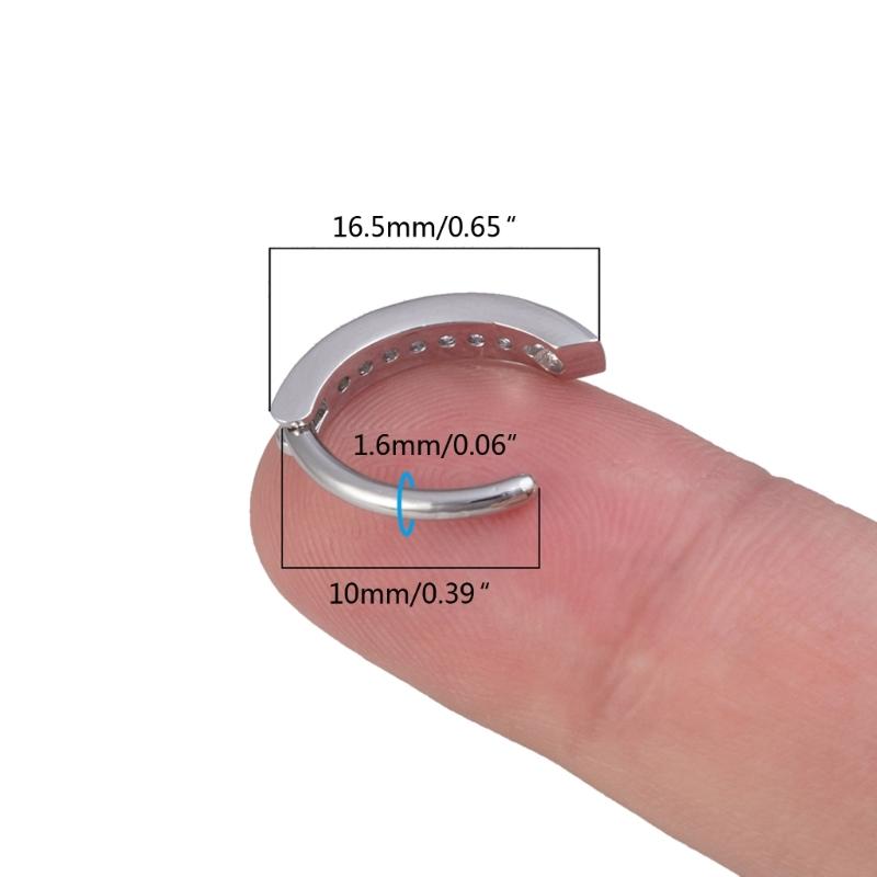 Bauchnabelring Schlichtes Design Bauchnabel Bauchpiercing Schmuck Edelstahl Material Körperschmuck für Frau Mädchen