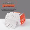 Wytrzymałe Antypoślizgowe Rękawice Robocze z Nylonu i Bawełny do Budowy i Murowania