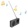 Video Radio AM FM 2.01 Inch Screen MP3 MP4 Player   5.4 Speaker Portable Rechargeable Radio with Earphone  