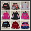 Mens Basketball Shorts With Team Embroidery NBA Style Loose Fit Athletic Pants Practice Casual Wear