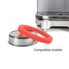 Stainless Steel 58mm E61 Brewing Head Filter Screen With Silicone Seal Rings For Home Baristas Improved Coffee Flavor