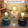 LED Night Light Battery Powered Bulb Lamp Desktop Office Light Retro Bulb Shape Night Light For Baby Room Bedroom Corridor Lamp