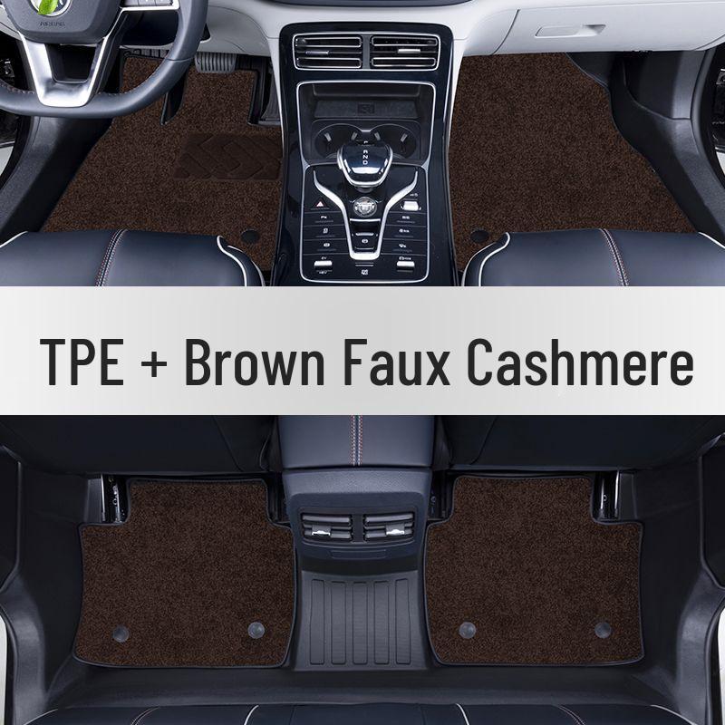 Compatible Toyota Floor Mats: Full Coverage TPE Mats for 24 Corolla & RAV4 Models