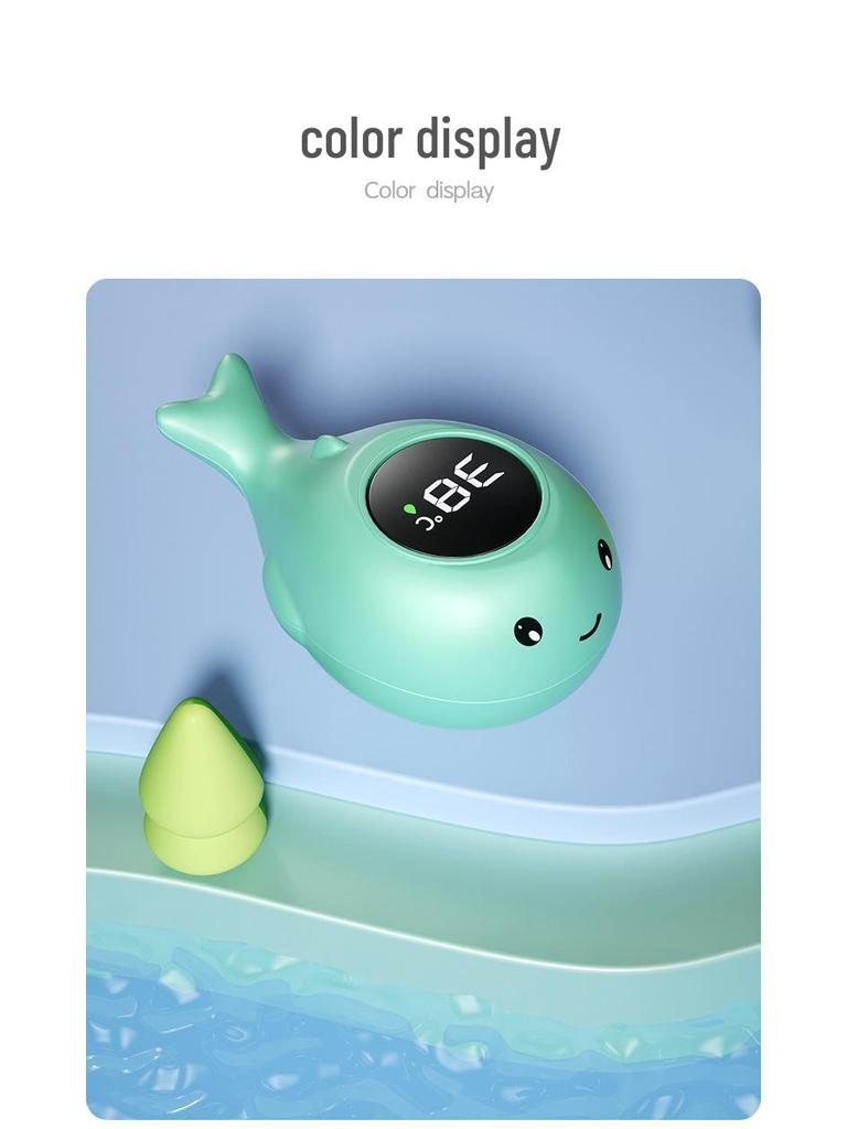 Mini Waterproof Baby Bath Thermometer: Newborn Water Temperature Tester for Household Use