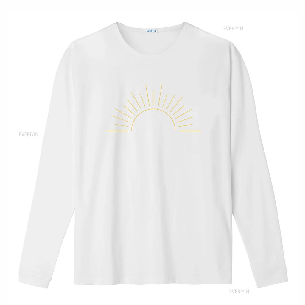 Tričko SunseT Sluneční Světlo Sluneční Paprsky Boho Barvené v Kusu Nadměrné Buď Světlo Vintage Vyprané Měkké Pohodlné Grafické Ležérní