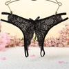 Sexy G-string Flowers Lace Bra Lingerie Thong Steel Ring Sleepwear Underwear