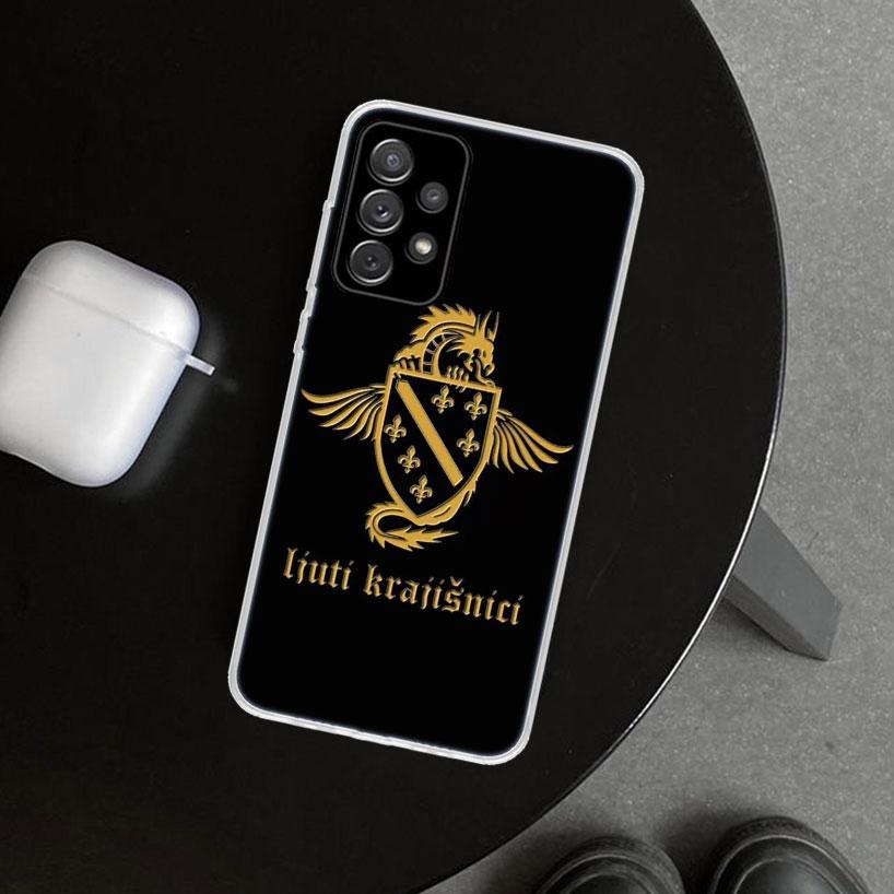 Bosnia And Herzegovina Flag Phone Case Cover for Samsung Galaxy A12 A22 A32 A52 A72 A02S A51 A50S A31 A20S A10S Note 20 Ultra 10