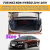 Wearing-Resistant PU Leather Car Trunk Mat For Lincoln MKZ Non-Hybrid Car 2014-2019 Custom Car Accessories Protective Pad
