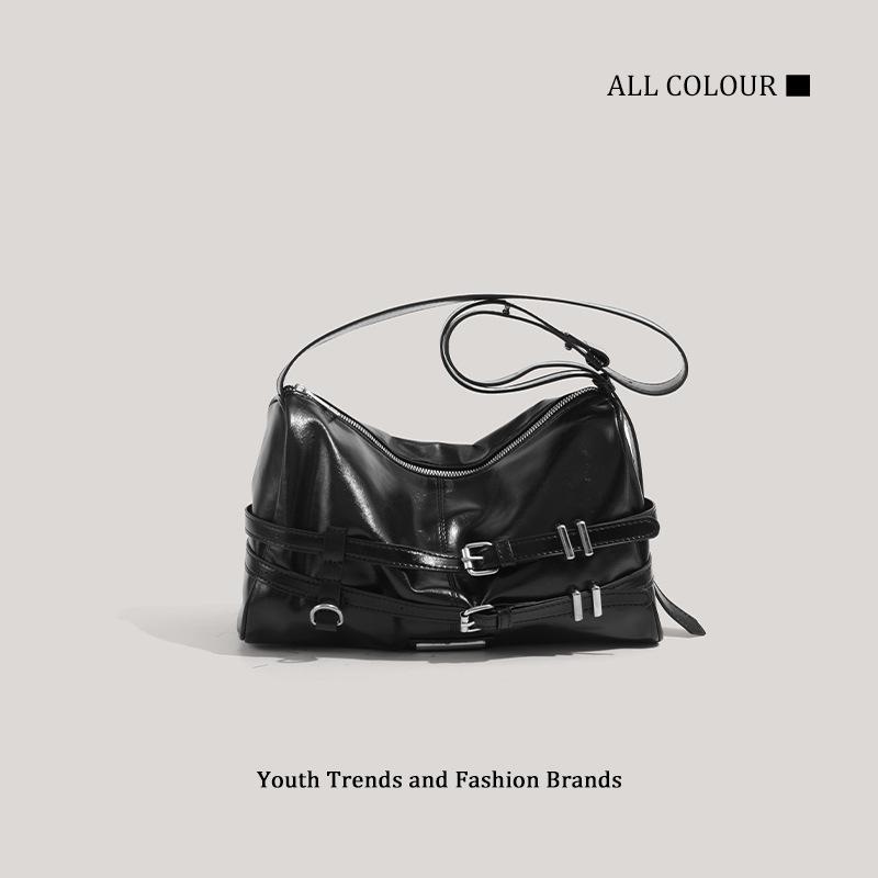 Autumn and Winter Sweet and Cool Locomotive Bag Niche Design Tote Bag Fashion Versatile Commuter Shoulder Messenger Bag